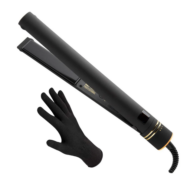 Hot Tools Pro Artist Black Gold - Evolve Flat Iron 1" - HT7122BGCN