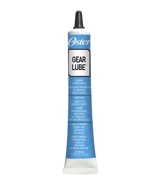 Oster® Gear Lube 1.25 oz tube – premium lubricant for universal motor clippers