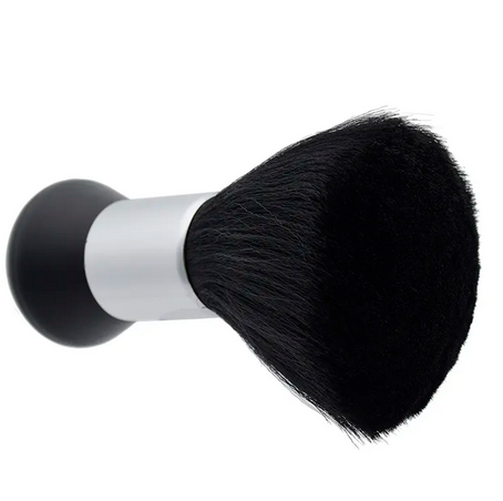 Soft Black Neck Duster