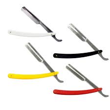Sedef Turkish Razor in Black, White, Yellow, and Red – Professional Shaving Tool for Precise Shaves

